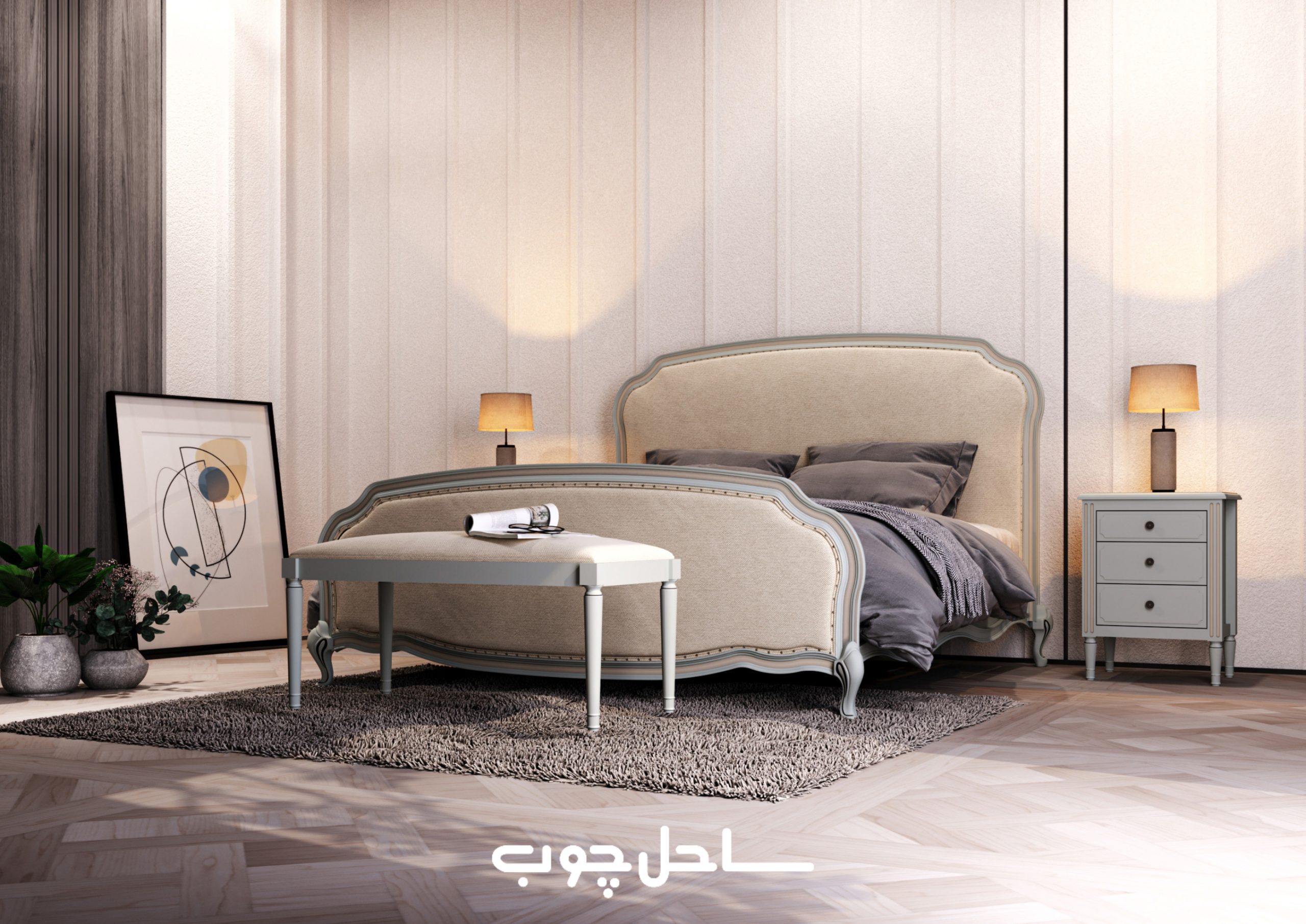 سرویس خواب دو نفره ویولت-1