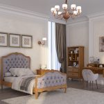 سرویس خواب تمام چوب دو نفره روکو-6